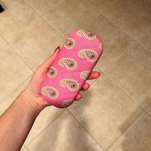 Vera Bradley Eyeglasses Case Bermuda Pink Retired Color